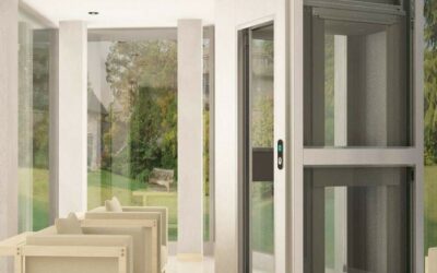 Barrierefreier Homelift außen wie innen