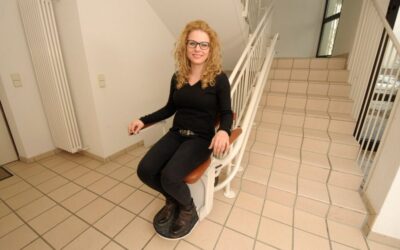 Treppenlift kurvige Treppe